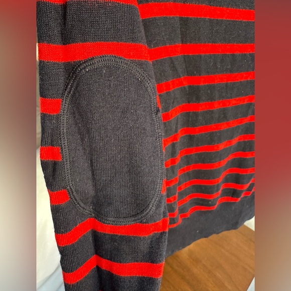 🔴JCrew 100% Merino Wool Stripped Turtleneck (Great Condition) - Picture 5 of 8